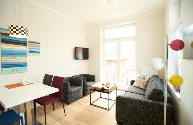 Apartment Eisberg 4 Mit Balkon Norderney Exterior foto